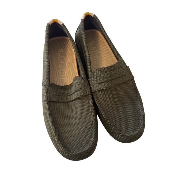 Rothy's Women's Loafers - Olive Green - Picture 1 of 9